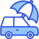 voiture convoyée protegée
